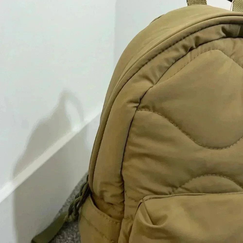 New Zara green backpack